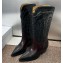Dior  D-West cavalry boots heel 4.5cm  2024