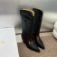 Dior  D-West cavalry boots heel 4.5cm  2024