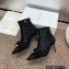  Dior Adiorable ankle boots black tassels heel 7cm 2024