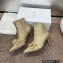  Dior Adiorable ankle boots gold  tassels heel 7cm 2024