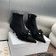  Dior Adiorable ankle boots black tassels heel 3cm 2024