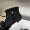  Dior Adiorable ankle boots black tassels heel 3cm 2024