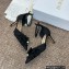  Dior Adiorable black tassels sandal heel 7cm 2024