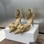  Dior Adiorable gold tassels sandal heel 7cm 2024