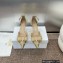  Dior Adiorable gold tassels sandal heel 7cm 2024