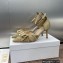  Dior Adiorable gold tassels sandal heel 7cm 2024