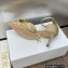  Dior Adiorable gold tassels sandal heel 7cm 2024