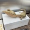  Dior Adiorable gold tassels sandal heel 3cm 2024