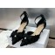  Dior Adiorable black tassels sandal heel 3cm 2024