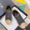DIOR AND STONE ISLAND B33 Sneaker black Dyed cotton with Dior Oblique motif 2024