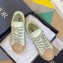 DIOR AND STONE ISLAND B33 Sneaker light green  Dyed cotton with Dior Oblique motif 2024