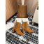 Dior Icon Heeled Ankle Boot yellow Suede Goatskin heel 8cm 2024
