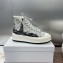 Dior Sneaker de caña alta con plataforma Walk'n' 2024