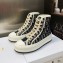 Dior Sneaker de caña alta con plataforma Walk'n' 03 2024