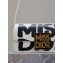Miss Dior Flap Bag white and Black Miss Dior Graffiti Printed Calfskin 2024