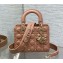 Sac Lady Dior My ABCDior Small pink 2024