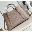 Louis Vuitton Babylone Tote PM bag in Monogram Empreinte Leather M11393 grey 2024