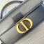 Dior  Mini sac Miss Montaigne Cuir de veau lisse noir 2024