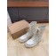 Dior D-Unit Ankle Boot white Quilted Cannage Calfskin 2024