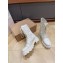 Dior D-Unit Ankle Boot white Quilted Cannage Calfskin 2024