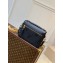 Louis Vuitton Metallic Empreinte Monogram Giant Pochette  metis M59211 black 2024