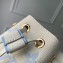 Louis Vuitton Monogram Empreinte leather Nano Noé Bag M82933 creamy/blue 2024