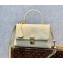 Louis Vuitton Monogram Empreinte leather Madeleine MM Bag M46041 beige 2024