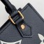 Louis Vuitton Monogram Vernis Petit Sac Plat Bag M57937 creamy/black 2024