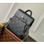 Louis Vuitton Monogram Eclipse canvas nano steamer  M82774 black 2024