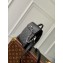 Louis Vuitton Monogram Eclipse canvas nano steamer  M82774 black 2024