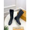 Louis Vuitton lv rider Women/Men black leather boots 2024 
