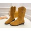 Louis Vuitton lv rider Women/Men brown suede boots 2024 