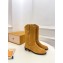 Louis Vuitton lv rider Women/Men brown suede boots 2024 