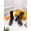 Louis Vuitton HEEL 12CM Shake Ankle Boot BLACK IN PATENT LEATHER 2024