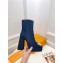 Louis Vuitton Heel 12cm  Ankle Boots Denim Blue 2024