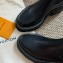 Louis Vuitton Black Monogram Canvas Beaubourg Ankle Boots 2024