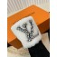 Louis Vuitton suede calfskin shearing boots black/white 2024