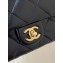  Chanel Mini Flap Bag with Top Handle Lambskin black  AS5032 2024(original quality)