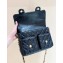  Chanel Shiny Lambskin vintage messenger Flap Bag black AS4993 2024(original quality)