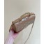 Chanel Mini Flap Bag with Top Handle Lambskin Dark Beige AS5032 2024 (original quality)