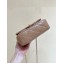 Chanel Mini Flap Bag with Top Handle Lambskin Dark Beige AS5032 2024 (original quality)