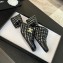 Chanel Black Quilted Leather heel 4.5cm 02 2024