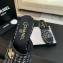 Chanel Black Quilted Leather heel 4.5cm 02 2024