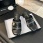 Chanel Black Quilted Leather heel 4.5cm 03 2024