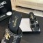 Chanel Black Quilted Leather heel 4.5cm 03 2024
