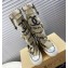 CHANEL graffiti canvas high boots 06 2024