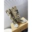 CHANEL graffiti canvas high boots 06 2024