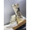 CHANEL graffiti canvas high boots 06 2024