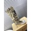 CHANEL graffiti canvas high boots 06 2024