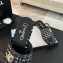 Chanel Black Quilted Leather flat slippers 03 2024